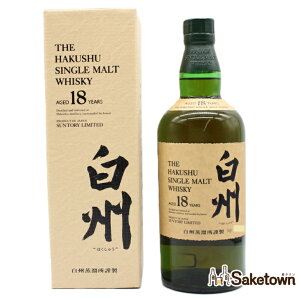 �T���g���[ �V���O�������g �E�C�X�L�[ ���B18�N ���{�g�� 43% 700ml �r 1�{ ���t�� (2)