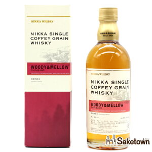 �j�b�J �E�C�X�L�[ �V���O���J�t�F�O���[�� �E�b�f�B�������E ���������� 55% 500ml �r 1�{ ���t�� ( NIKKA SINGLE COFFEY GRAIN WHISKY WOODY��MELLOW )