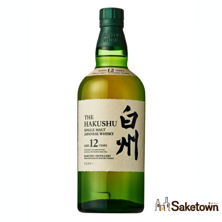 楽天市場】サントリー 白州12年 シングルモルト ウイスキー 43% 700ml 
