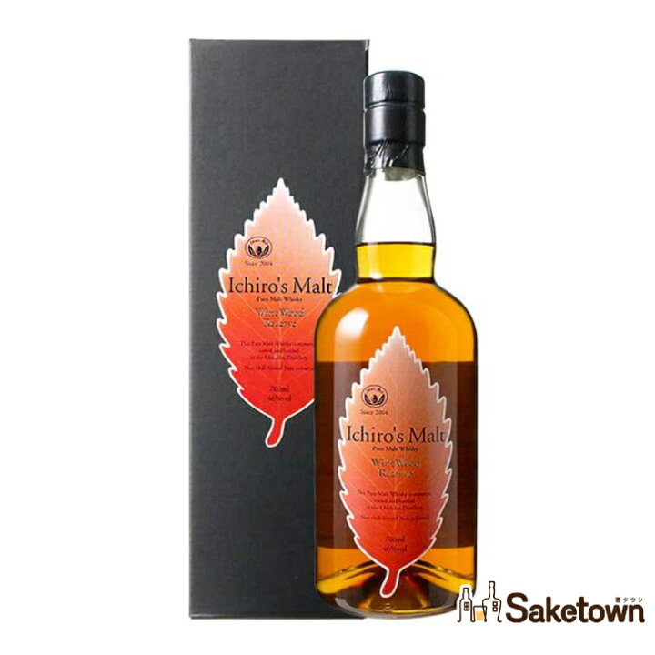 楽天市場】イチローズモルト ワインウッドリザーブ リーフラベル 46  