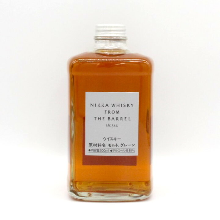 楽天市場】ニッカウイスキー フロム・ザ・バレル 51.4% 500ml セット 