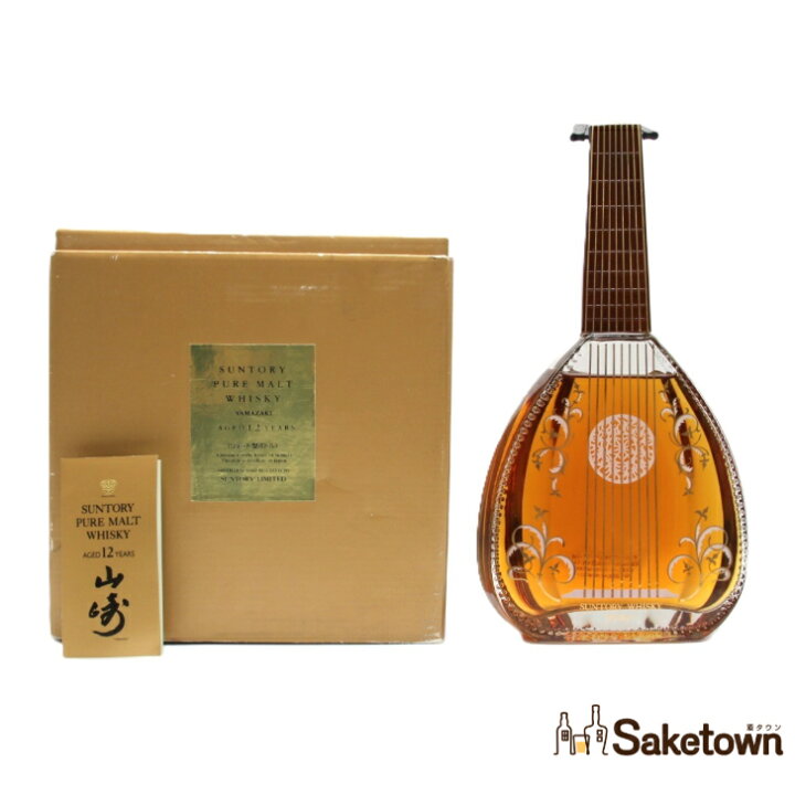 楽天市場】サントリー ピュアモルト ウイスキー山崎 12年 リュート型 