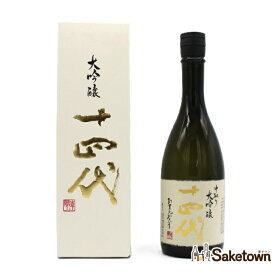高木酒造 十四代 中取り 大吟醸 日本酒 生詰 15％ 720ml 瓶 1本 箱付き（2024年製造）