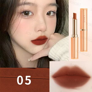 リップスティック (CS43#) 日本国内当日発送 5color リップ 口紅 マット 落ちない口紅 リップティント 可愛いリップ lipstick 化粧品 韓国コスメ メイクアップ