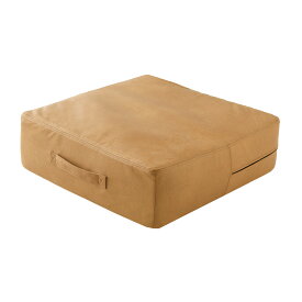 【店内全品P10倍!※要エントリー】トランポリン クッション 高反発 58×58cm ポケットコイル レザーファブリック トランポリンクッション エクササイズ スプリング ダイエット 子供用 大人用 大きい おしゃれ 室内 家庭用 クッショントランポリン 静音 spring cube