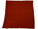【二巾風呂敷】《大特価品》隅田川　ちりめん（むす美）ふろしき無地風呂敷　【朱赤】　二巾 風呂敷 （約65×66cm）エコロジー ・ アイテム