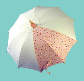 【理由あり品】 岡重 謹染　京友禅 日傘お洒落な 和柄 のデザインUVカット ・ 防水加工 付きお出掛けがしたくなる　日傘
