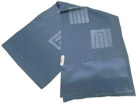 【　正絹帯揚　源氏香　】【激安処分品】メーカー処分品激安セール商品♪ご使用には全く問題ございません【　正絹帯揚　ブルーグレー色　】
