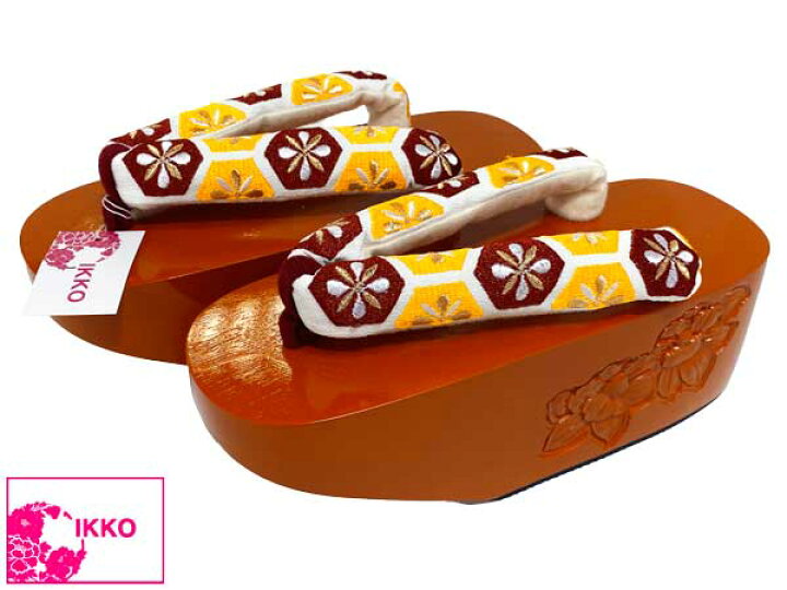 楽天市場】【 IKKO ブランド 】高級 こっぽり おこぼ ぽっくり草履 