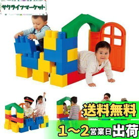 ピープル 全身でブロック 入って遊べるセット 作ったものに入って遊べる 頭が育つ 作例20通り以上 1歳が自分で積める 5種類23パーツ入り YG-115