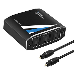 yzNEWCARE SPDIF/TosLink fW^ z 13o P[u z LPCM2.0 DTS5.1 Doldy DigitalɑΉ USBP[uƌP[ut