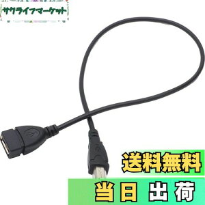 yzI[fBIt@ USBP[u A-B ϊ P[u USB2.0 USB A^Cv \Pbg  B^Cv vO 50cm ubN