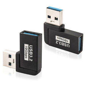 Leehitech () USB A L A_v^[ 10Gbps ] 90xp L^ USB3.2 Gen2 A IX to A XϊRlN^[ A~jEޗ ^ y df[^A_v^[CgѓdbAUfBX
