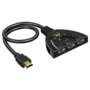 yzGlvaner HDMIؑ֋@ HDMIz ZN^[ 3H 31o 4K/1080pΉ 3DΉ ȒP dsv RpNg ϊXvb^[ ؂ւ fW^/fBXvC/j^[/t