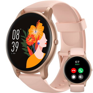 Parsonver {Ki X}[gEHb` fB[X iPhone/AhChΉ ی^ ^ ʘb@\t EHb` rv Smart Watch for women  1.32ini33MMj LINEʒm S jO 100