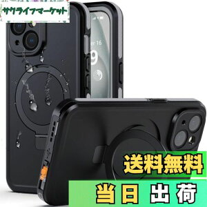 �y���������z�y�ČR�K�i�E�h���E�h�o�zUMITTOS iPhone 15 �p �P�[�X �h�� �S�ʕی� �ϏՌ� ���@�\��̃X�^���h MagSafe�Ή� �Ռ��z�� �h�� �h�o ���^ ����~�� ��F�ؑΉ� �J�̓��A�����C�ȂǓK�p 