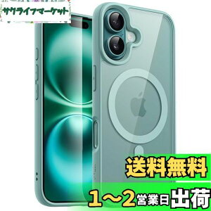 yzJETech iPhone 16 Plus 6.7C`p }Olbg P[X MagSafeɑΉ Ռz op[Jo[ \bhJ[}bgTPUt[ h~ NAobN (eB[u[)