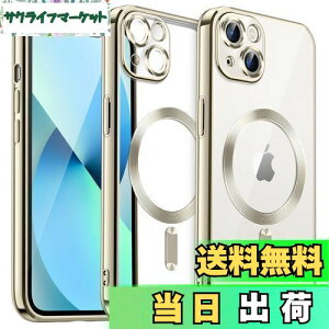 yzJETech iPhone 13 6.1C`p \tgNAP[X JYSی MagSafeCX[dΉ ϏՌ dCbLTPUJo[ (X^[Cg)