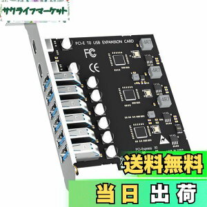 yzGLOTRENDS U6A2C 8|[g(2 Type-C+ 6 x Type-A) USB 3.0 5Gbps PCle gJ[hAIntelAAMDAARMvbgtH[pAWindowsLinuxƌ݊(Mac OST|[g)