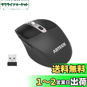 yzArteck 2.4G CX }EX USBVo[ lԍHwɊÂ݌v ÉNbN TCh{^ }EX Rs[^[AfXNgbvAPCAbvgbvAWindows 11/10/8/7Ƃ