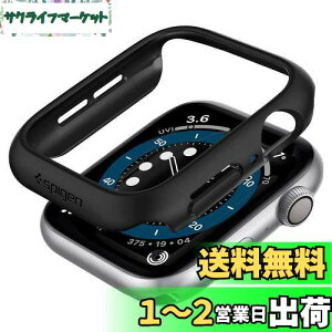 yzSpigen Apple Watch P[X 44mm y SE2 / SE/Series 6 / Series 5 / series 4 Ή z  Ռ z ȈՒE ^ Vv X y یJo[ AbvEHb`P[X 44~ Jo[ V