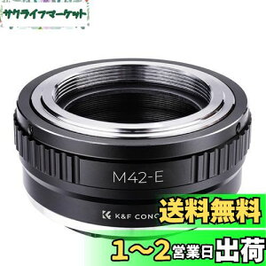 K&F Concept M42Y }EgA_v^[ \j[Ή E}Eg NEX Jp ϊ YA_v^[O M42}Eg SonyΉ e}Eg M42-NEX }EgϊA_v^[ Alpha 6700 7CII ZV-E10