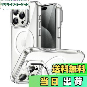 yzJEDirect iPhone 15 Pro 6.1C` p LbNX^hP[X MagSafeCX[dΉ JOX^h ϏՌX}zop[Jo[ h~ CobN (NA)