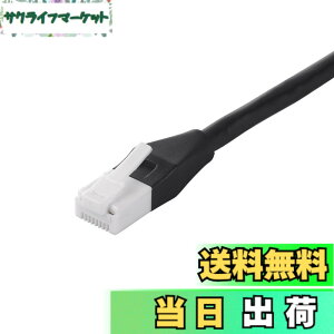 �y���������z�o�b�t�@���[ BUFFALO �c���̐܂�Ȃ�LAN�P�[�u�� �J�e�S��6a �X�g���[�g �m�[�}���^�C�v �u���b�N BSLS6ANU30BK