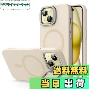 yzESR iPhone 15 P[X X^ht MagSafe VRP[X ~^[O[h̕ی JBX^h iPhone 15p}OlbgX}zP[X CG[ Cloud Series