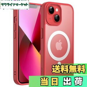 yzJETech iPhone 13 6.1C`p }Olbg P[X MagSafeɑΉ ̃}bgw ^ ϏՌ Jo[ (bh)