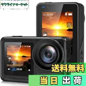 【送料無料】XTU MAX2 アクションカメラ 4K60FPS 20MP アクションカム 縦向き撮影 SuperSmooth手ぶれ補正3.0 本機防水5m 水中カメラ 1550?Ahバッテリー付き 事前録画 Type-Cポート対応 5GWiFiサポート 日本語