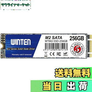 yzWINTEN SSD M.2 SATA 256GB 2280 3D NAND SATA3 6Gb/siőǎ 500MB/s ő发 500MB/sjG[@\ ȓd Ռɋ ^yzWTM2-SSD-256GB 6083