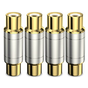 �y���������zVANAUX 6.35mm�I�X to RCA���X�ϊ��A�_�v�^�[ 6.35mm���m���� �����b�L�R�l�N�^2�Z�b�g-�u���b�N