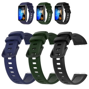 �y���������z[Simpeak] HUAWEI Band 10/9/8 �Ή� �o���h �ւ��x���g [3�F�Z�b�g] �\�t�g�V���R���� �����o���h �N�C�b�N�����[�X�@�\