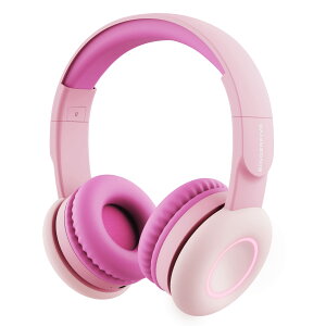 【送料無料】BIGGERFIVE 子供用ヘッドホン Bluetoothヘッドフォン 折りたたみ式 マイクを付き 85/94dB音量選択 サイズ調整可能キッズヘッドホン タブレット/PC/オンライン授業/学校/旅行/映画/ゲー