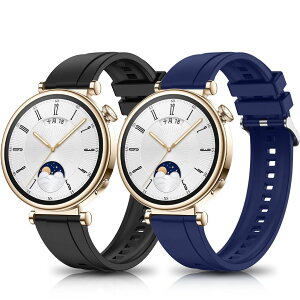 �y���������zHeeNia�y2���Z�b�g�z�o���h HUAWEI WATCH GT4 41mm �Ή� �V���R�� �X�g���b�v ���[�v �X�|�[�c�o���h ��18mm ���v�x���g �h���� �y�� �K�[�~�� HUAWEI WATCH GT4 41mm �p �����o���h