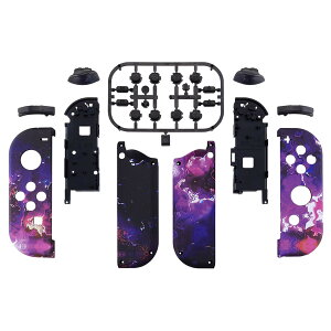 �y���������zeXtremeRate �X�C�b�` �W���C�R���Ή��p�����V�F���Aswitch joycon��switch �L�@el���f���ɑΉ��p�n���h�w���h�R���g���[���[�n�E�W���O�P�[�X�A�t���Z�b�g�{�^���t���A�W���C�R����