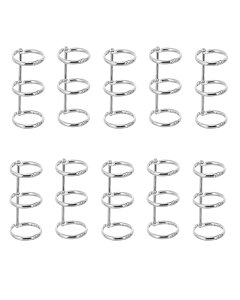 【送料無料】YFFSFDC ルーズリーフバインダーリング 製本用とじ具 穴径20mm 単語帳 資料保存