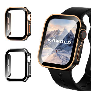 �y���������z�y2���Z�b�g�zKawoco �A�b�v���E�H�b�` �h�� �J�o�[ �ی� iWatch 45mm 44mm 41mm 40mm Series9 Series8 Series 7 SeriesSE SeriesSE2 Series6 Series5 Series4 ���p�G�b�f�U�C�� apple watch �p �P�[�X
