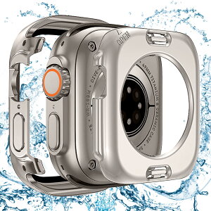 �y���������zBELIYO �Ή� Apple Watch �P�[�X Series 11/10/9/8/7/SE3/SE2/SE/6/5/4/3/2/1 Ultra 3/2/1 �A�b�v���E�H�b�` �J�o�[ �K���X�t�B���� ��̌^ Apple Watch �J�o�[ PC�f�� �y�� ���{���Ɏq�� ��d�\�� �A�b�v