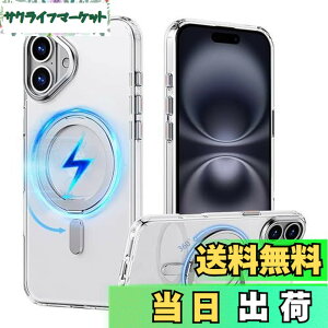 �y���������zPRODELI �P�[�X For iPhone 16 ��p �J�o�[ �ϏՌ� PC+TPU�f�� �y�ČRMIL�K�i�EagSafe�Ή��z�X�^���h�@�\ �w��h�~ �����h�~ ������� ���C�����X�[�d�Ή� �C�菝�h�~ �X�}�z�P�[�X �A�C�t