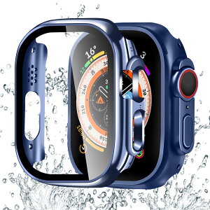 �y���������zBELIYO �Ή� Apple Watch �P�[�X Series 11/10/9/8/7/SE3/SE2/SE/6/5/4/3/2/1 Ultra 3/2/1 �A�b�v���E�H�b�` �J�o�[ �K���X�t�B���� ��̌^ Apple Watch �J�o�[ PC�f�� �y�� ���{���Ɏq�� ��d�\�� �A�b�v
