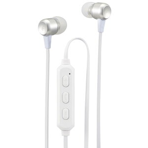 【送料無料】オーム(OHM) 電機AudioComm ワイヤレスイヤホン イヤホンマイク スマホ通話 ヘッドセット ステレオイヤホン ネックイヤホン カナル型 Bluetooth5.3 ワイヤレスステレオインナーホン シ