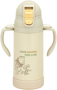 【送料無料】スケーター(skater) 子供用 ステンレス 水筒 2way ストロー飲み 410ml コップ飲み 350ml ディズニーくまのプーさん子供に優しい軽量タイプ 女の子 保温・保冷小容量タイプ waterbottle ス