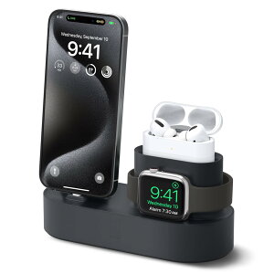 yziPhone Apple Watch AirPods [dX^h elago Charging Hub VR X^h  P[u ̂ Ή [dhbN  N[h z_[ m ACtH/GA[|bY/AbvEHb