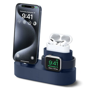 yziPhone Apple Watch AirPods [dX^h elago Charging Hub VR X^h  P[u ̂ Ή [dhbN  N[h z_[ m ACtH/GA[|bY/AbvEHb