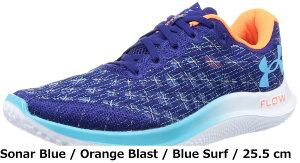 �y���������z[Under Armour] UA�t���[ �x���V�e�B �E�C���h2Sonar Blue Citrus Blast Blue Surf25.0