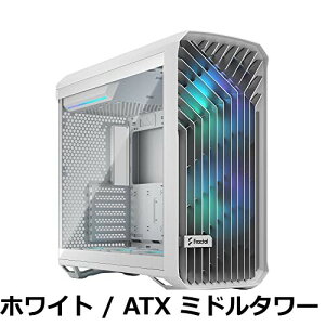 �y���������zFractal Design Torrent White RGB TG Clear Tint ��p���d���^�C�v �Q�[�~���O ATX �~�h���^���[ PC�P�[�X FD-C-TOR1A-07 CS8461