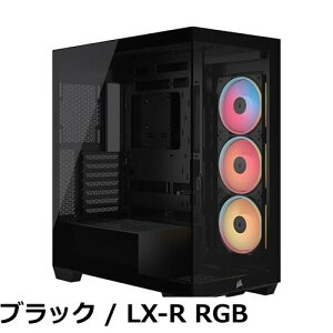 �y���������zCORSAIR 3500X ARGB Tempered Glass �~�h���^���[PC�P�[�X �u���b�N CC-9011278-WW