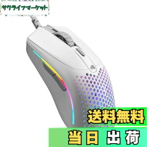 �y���������zGlorious Model O 2 Mini Matte White �y�� �L�� �Q�[�~���O�}�E�X GLO-MS-OMV2-MW MS0739